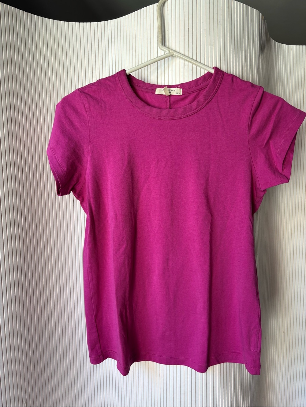 RAG & BONE Classic Crewneck T-Shirt in Pink - Women